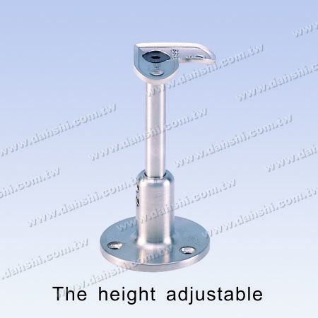 تزيين الداخلية حامل الدرابزين العلوي قابل للتعديل - 90° - حامل برغي مكشوف - تزيين الشرفة الخارجية أو الداخلية حامل الدرابزين العلوي قابل للتعديل - 90 درجة