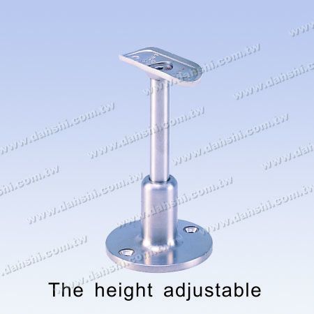 حامل السلم الزخرفي للديكور الداخلي قابل للتعديل في الارتفاع - برغي حامل السقف - حامل السلم الزخرفي للشرفة أو الديكور الداخلي قابل للتعديل في الارتفاع