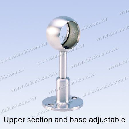 حاجز داخلي لديكور الداخلية حامل ارتفاع قابل للتعديل - برغي حامل مكشوف - شرفة أو ديكور داخلي حاجز داخلي حامل ارتفاع قابل للتعديل