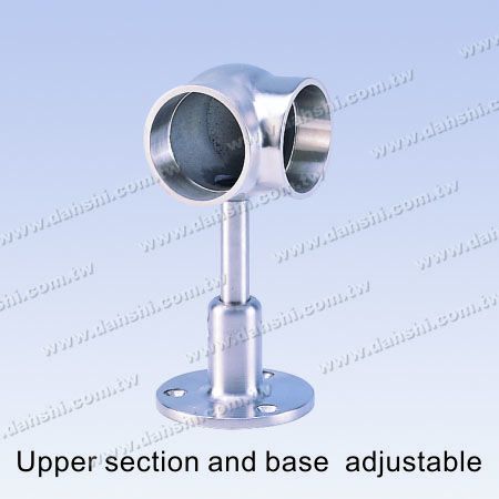 زخرفة داخلية. زاوية داخلية لحاجز الدرابزين قابل للتعديل الارتفاع - برغي حامل مكشوف - تزيين الشرفة أو تزيين الداخلية حاجز الدرابزين زاوية داخلية حامل قابل للتعديل الارتفاع