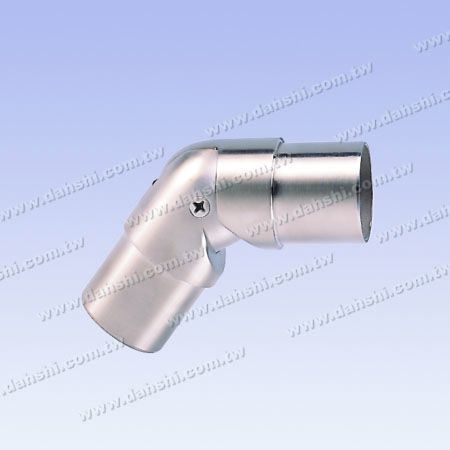 Gomito interno regolabile per tubo rotondo in acciaio inossidabile - Gomito interno regolabile in acciaio inossidabile per tubo rotondo