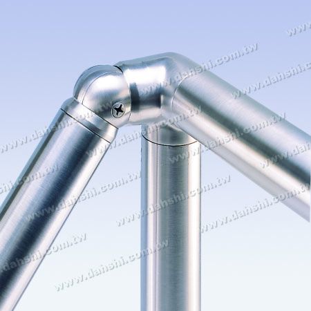 Edelstahl Rundrohr Eckverbindung Kugel 3-Wege Aus Rechtswinkel Verstellbar. - Edelstahl Rundrohr Innenstufen-Eckverbinder Kugel 3-Wege-Ausgang rechts verstellbar Edelstahl Rundrohr Eckverbindung Kugel 3-Wege Aus Rechtswinkel Verstellbar. - Edelstahl Rundrohr Innenstufen-Eckverbinder Kugel 3-Wege-Ausgang rechts verstellbar