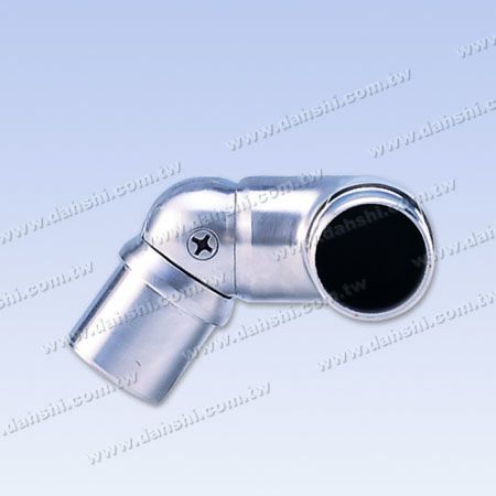 S.S. Round Tube Corner Conn. Ball  Angle Adj. - Stainless Steel Round Tube Internal Stair Corner Connector Ball  Angle Adjustable