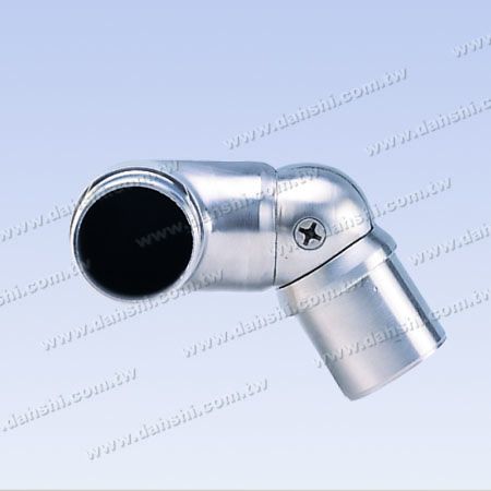 不锈钢圆管套外楼梯用斜度活动转角弯头