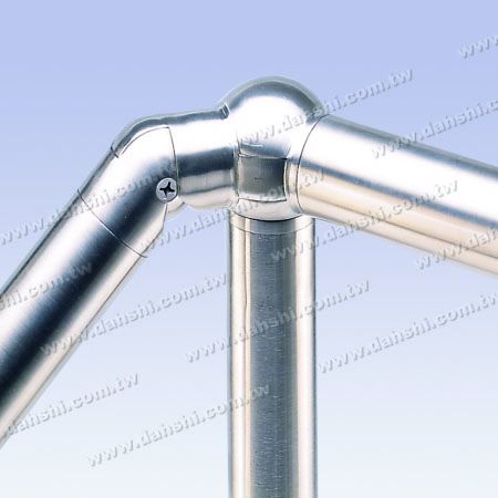 Edelstahl Rundrohr Eckverb. Kugel 3-Wege Auswinkel verstellbar - Edelstahl Rundrohr Innen Treppen Eckverbinder Kugel 3-Wege Auswinkel verstellbar Edelstahl Rundrohr Eckverb. Kugel 3-Wege Auswinkel verstellbar - Edelstahl Rundrohr Innen Treppen Eckverbinder Kugel 3-Wege Auswinkel verstellbar