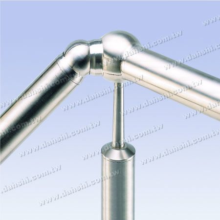 不锈钢圆管扶手与立柱圆管套外楼梯斜度活动接头 - 不锈钢圆管扶手与立柱圆管套外楼梯斜度活动接头 不锈钢圆管扶手与立柱圆管套外楼梯斜度活动接头 - 不锈钢圆管扶手与立柱圆管套外楼梯斜度活动接头
