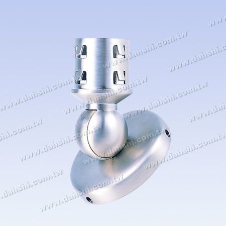 S.S. Handrail Support Angle Adj. Internal - Stainless Steel Round Tube Handrail Support Angle Adjustable Internal - Screw Invisible