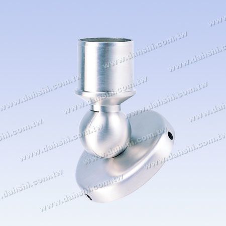 S.S. Handrail Support Angle Adj. Internal - Stainless Steel Round Tube Handrail Support Angle Adjustable Internal - Screw Invisible