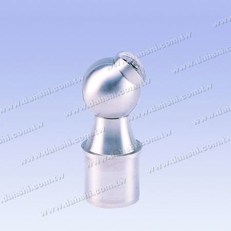 不锈钢圆管扶手与立柱免焊圆管套外式楼梯活动接头 - 不锈钢圆管扶手与立柱免焊圆管套外式楼梯活动接头