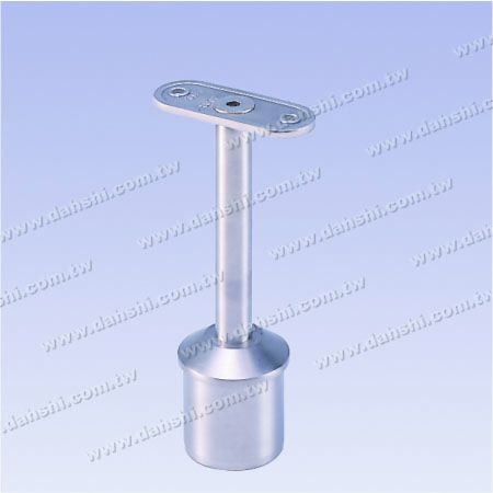 S.S. Handrail Perp. Post Support Connector - Stainless Steel Square Tube and Rectangle Tube Handrail Perpendicular Post Support Connector