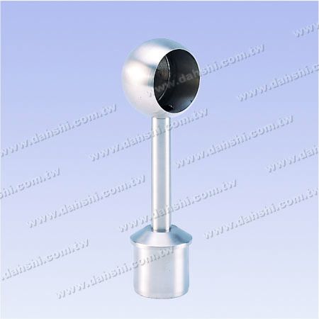 S.S. Round Tube Perp. Post Connector Close Ring - Stainless Steel Round Tube Handrail Perpendicular Post Connector Close Ring