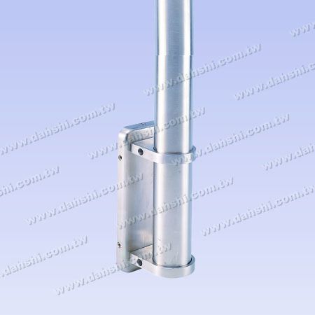 پایه پشتی مستطیلی پایه S.S. - پایان صاف - استیل ضد زنگ دستگیره لوله استیلی مستطیلی - انتهای صاف پایه پشتی مستطیلی پایه S.S. - پایان صاف - استیل ضد زنگ دستگیره لوله استیلی مستطیلی - انتهای صاف