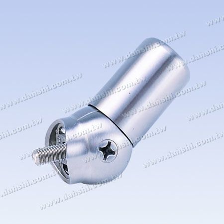 不锈钢圆管横杆与圆管立柱活动接头 - 不锈钢圆管横杆与圆管立柱活动接头