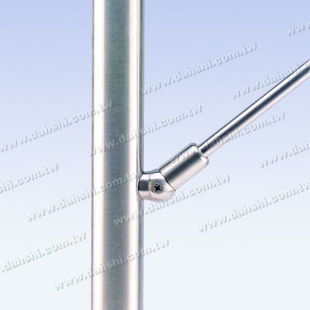 不銹鋼圓管橫杆與圓管立柱活動接頭 - 不銹鋼圓管橫杆與圓管立柱活動接頭