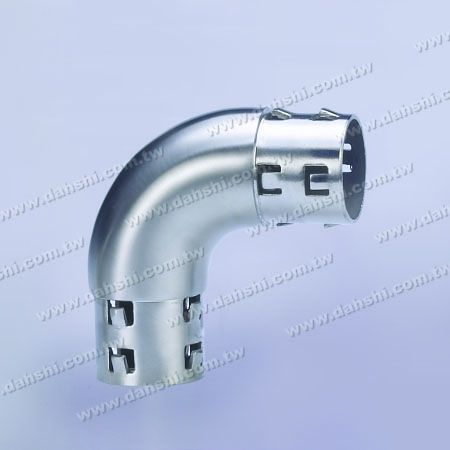S.S. Round Tube Internal 90° Elbow - Stainless Steel Round Tube Internal 90degree Elbow Bend - Exit spring design- welding free/ glue applicable