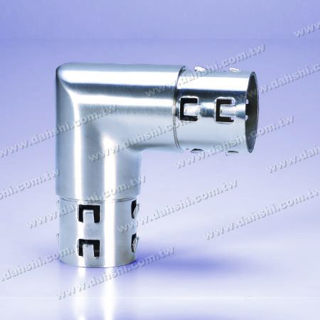 S.S. Round Tube Internal 90° Extea Length Elbow - Stainless Steel Round Tube Internal 90degree Extea Length Elbow Square Corner- Exit spring design- welding free/ glue applicable