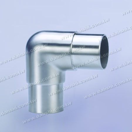 Cotovelo interno de tubo redondo de aço inoxidável - 90° - Canto redondo