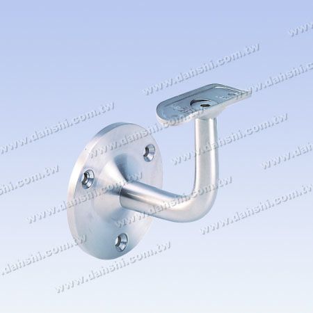 حمالة درابزين أنبوب دائري من الفولاذ المقاوم للصدأ - حامل الجدار للأنبوب الدائري من الفولاذ المقاوم للصدأ - حامل اليد - زاوية ثابتة