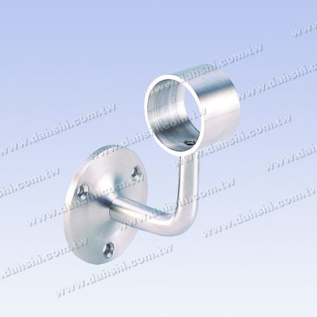 Внутренний круглый трубчатый кронштейн для поручня - Крепление с открытым винтом - внутреннее круглое трубное крепление поручня