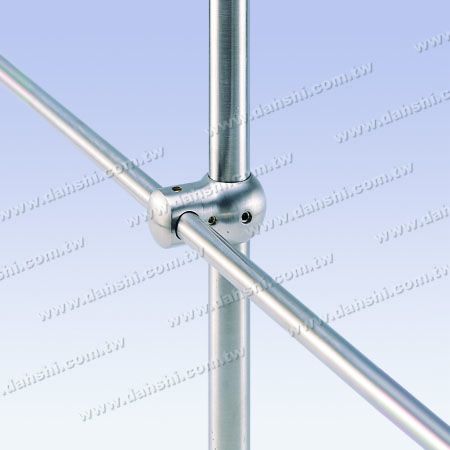 S.S. Tube/Bar Connector Ball Type Angle Adj. - Stainless Steel Tube/Bar Connector Ball Type Angle Adjustable