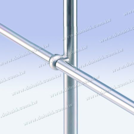 Connecteur de tube en acier inoxydable à travers, type bille, angle réglable - Connecteur de tube et de barre en acier inoxydable à travers, type bille, angle réglable