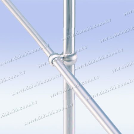 S.S. チューブコネクター、ボールタイプ、角度調整可能 - ステンレス鋼のチューブとバーのコネクター、ボールタイプ、角度調整可能