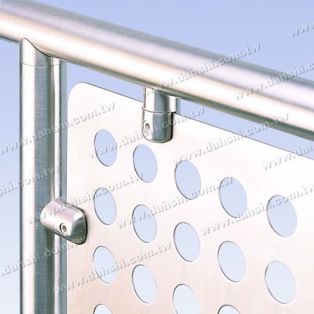 S.S. Levha Klipsi - Yuvarlak Boru İçin - Paslanmaz Çelik Levha Klipsi - Paslanmaz Çelik Merdiven ve Platform Kullanımı İçin - Yuvarlak Boru İçin