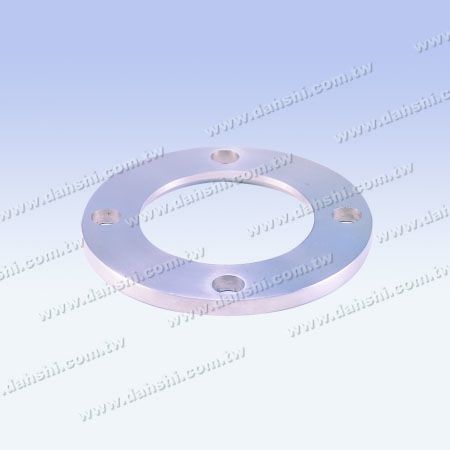 Для круглой трубы из нержавеющей стали диаметром 101,6 мм, ручка круглая пластина - 4 отверстия для винтов