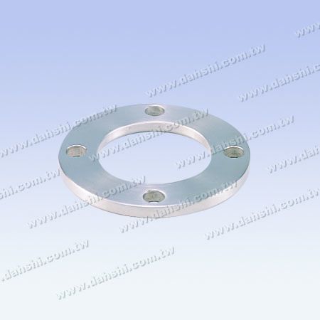 برای لوله گرد استیل ضد زنگ ۷۰.۰ میلیمتری - پلاک گرد دستگیره - ۴ سوراخ پیچ