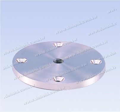 不锈钢四孔圆管用圆形底座 - 不锈钢四孔圆管用底座
