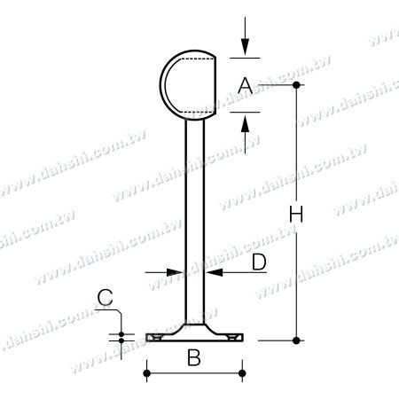 Dimensión: Réamhchúram Inioxaithe Iarainn Inox do Bháir (SS:424151BL)
