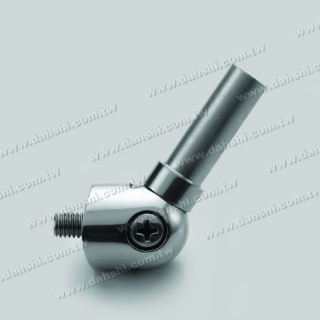 不锈钢圆管横杆与圆管立柱活动接头- 圆管套外 - 不锈钢圆管横杆与圆管立柱活动接头- 圆管套外