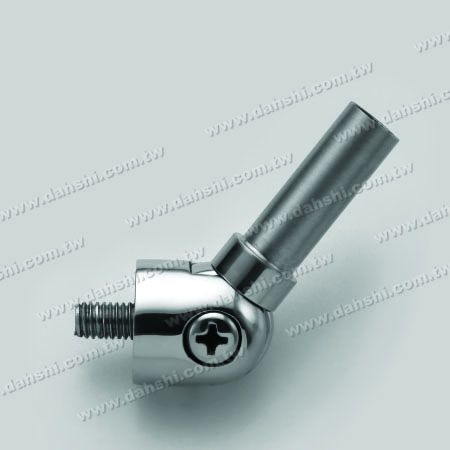Conector de ángulo externo para tubo/barra de acero inoxidable - Conector de ángulo externo ajustable para tubo/barra de acero inoxidable