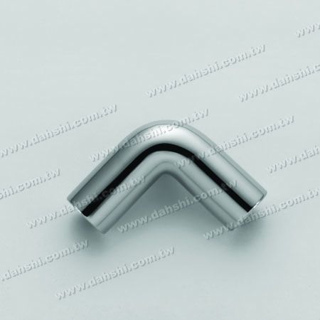 Tubo redondo de aço inoxidável - Cotovelo externo de 90° - Ângulo pequeno