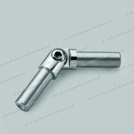 Connettore angolare interno per tubo rotondo in acciaio inossidabile - Connettore angolare regolabile per tubo rotondo in acciaio inossidabile