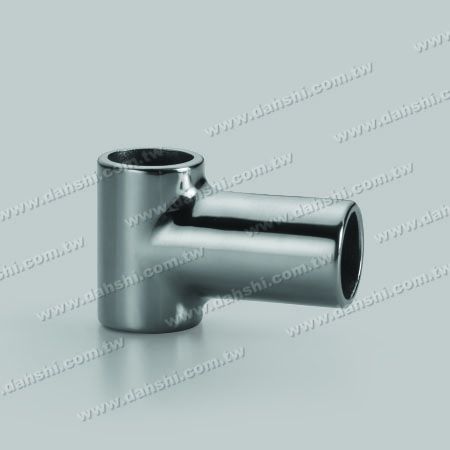 S.S. Round Tube External T Connector - Stainless Steel Round Tube External T Connector
