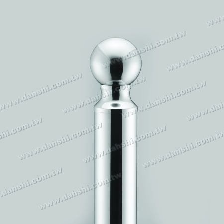 Verbindungsstück hohle Kugel und Rundrohr - Edelstahlzubehör kann auf hohle Kugel und Rundrohr - intern angewendet werden, in das Rohr einfügen