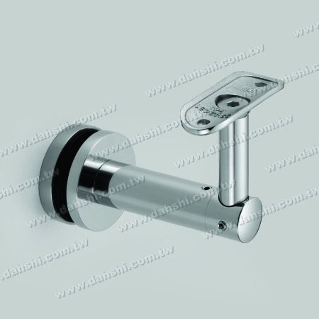 S.S. Bracket for Glass with Radiused - Stainless Steel Bracket for Glass with Radiused