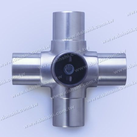 S.S. Round Tube Internal Connector 5 Way Out - Stainless Steel Round Tube Internal Connector 5 Way Out