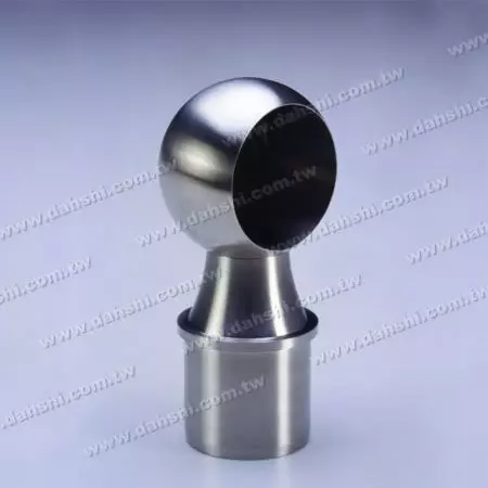 S.S. Round Tube Handrail Perp. Post Connector Close Ring - Stainless Steel Round Tube Handrail Perpendicular Post Connector Close Ring