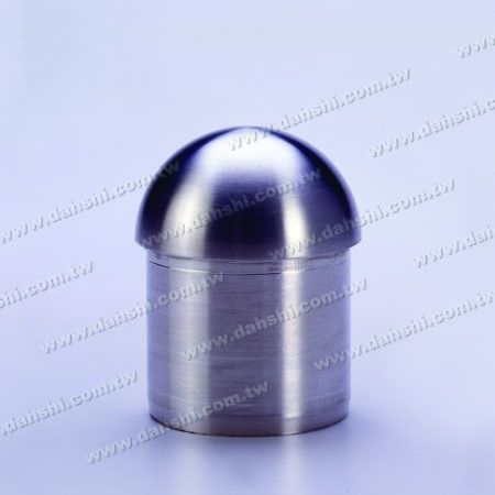 European specification Stainless Steel Round Tube End-Cap of Dome Top