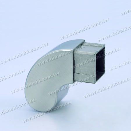 S.S. Square Tube 90degree Elbow Dome Top End Cap - Stainless Steel Square Tube 90degree Elbow Dome Top End Cap