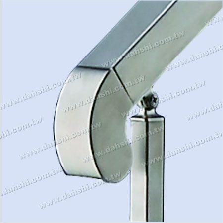 S.S. Square Tube 90degree Elbow Dome Top End Cap - Stainless Steel Square Tube 90degree Elbow Dome Top End Cap S.S. Square Tube 90degree Elbow Dome Top End Cap - Stainless Steel Square Tube 90degree Elbow Dome Top End Cap