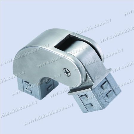 Stainless Steel Square Tube Internal Round Corner Connector Angle Adjustable - Exit spring design- welding free/ glue applicable