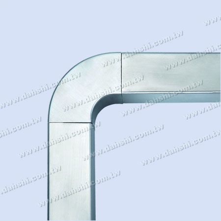 不銹鋼方管套外90度彎頭 - 弧角 - 不銹鋼方管套外90度彎頭 - 弧角