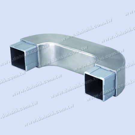 P.S.Kare Boru İç Merdiven U Köşe Bağlantısı - Paslanmaz Çelik Kare Boru İç Merdiven U Köşe Bağlantısı