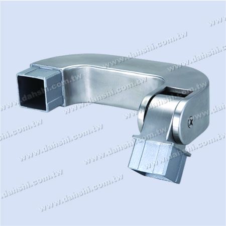 S.S.Kare Boru İç Merdiven U Köşe Bağlantısı Açısı Ayarlanabilir - Paslanmaz Çelik Kare Boru İç Merdiven U Köşe Bağlayıcı Açısı Ayarlanabilir