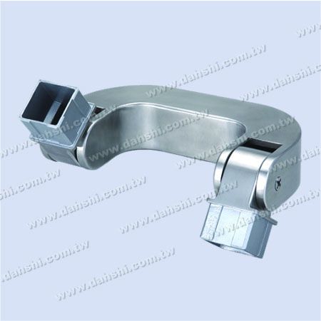 S.S.Square Tube Internal Stair U Corner Conn. Angle Adj. - Stainless Steel Square Tube Internal Stair U Corner Connector Angle Adjustable