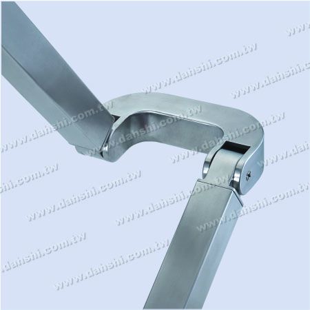 不锈钢方管套外楼梯用180度转角活动接头 - 不锈钢方管套外楼梯用180度转角活动接头 不锈钢方管套外楼梯用180度转角活动接头 - 不锈钢方管套外楼梯用180度转角活动接头