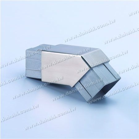 S.S. Kare Boru İç Dirsek Açı Ayarı - Paslanmaz Çelik Kare Boru İç Dirsek - 135 Derece